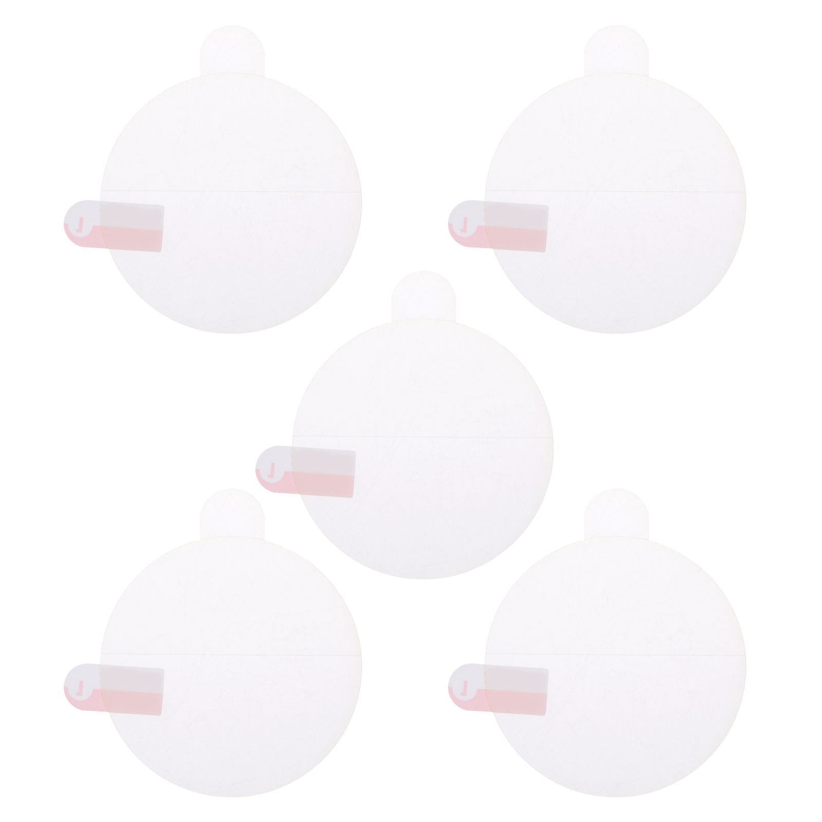 5pcs Watch Glass Screen Protectors 51mm HD High Definition TPU Waterproof Film