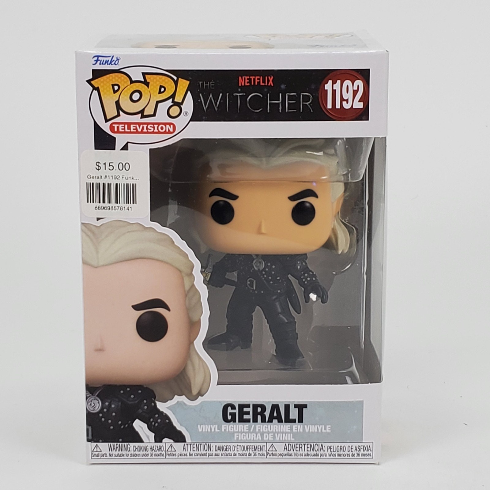 Funko POP! GERALT #1192 The Witcher Vinyl Action Figure