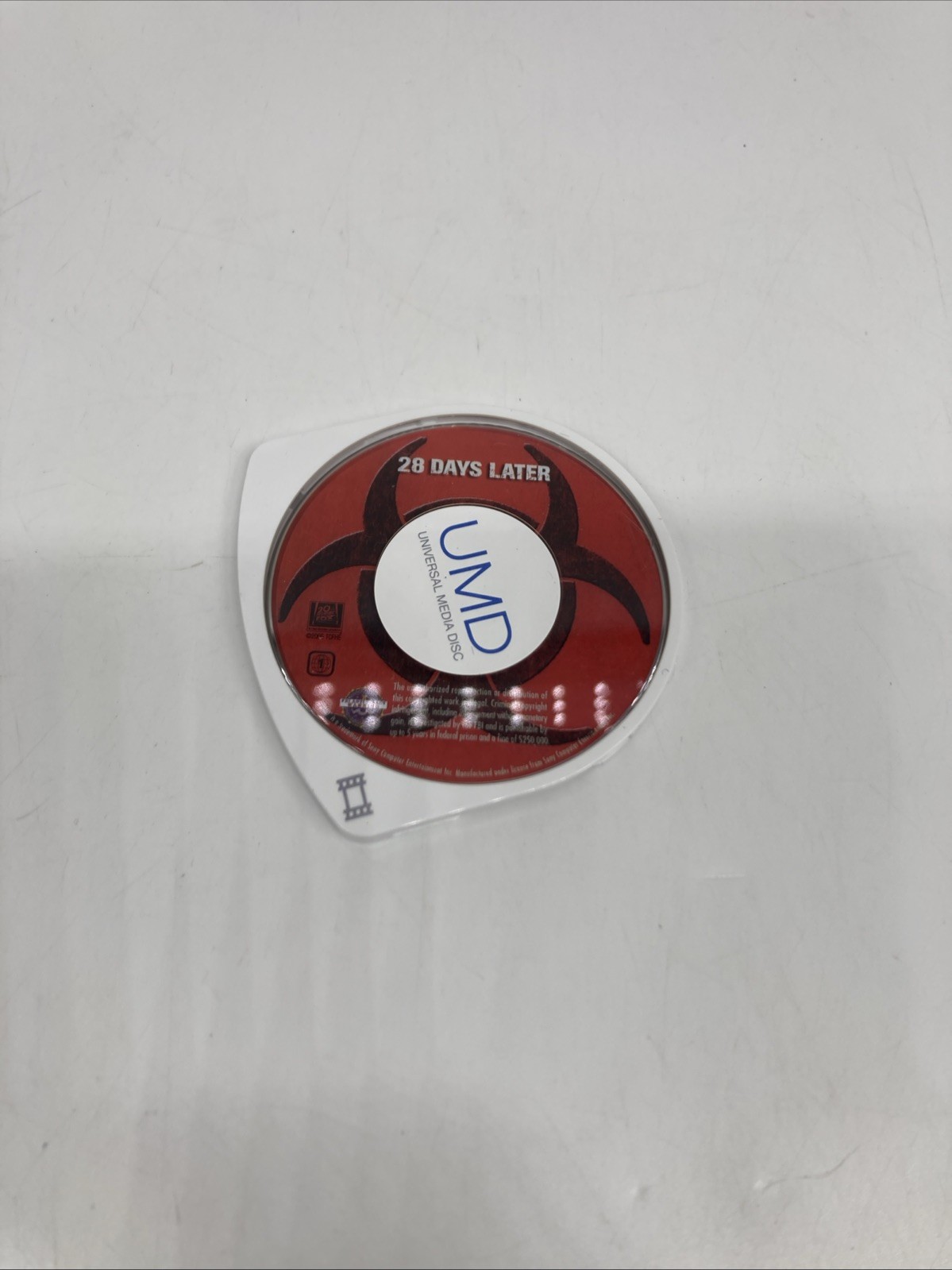 28 Days Later PSP UMD PlayStation Portable Loose Horror Movie