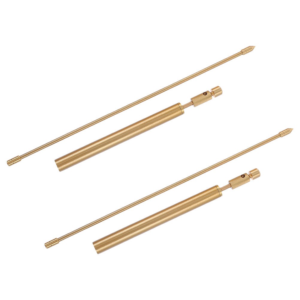 2 Pcs Copper Dowsing Rods Durable Divining Rods Tool for Outdoor Activities