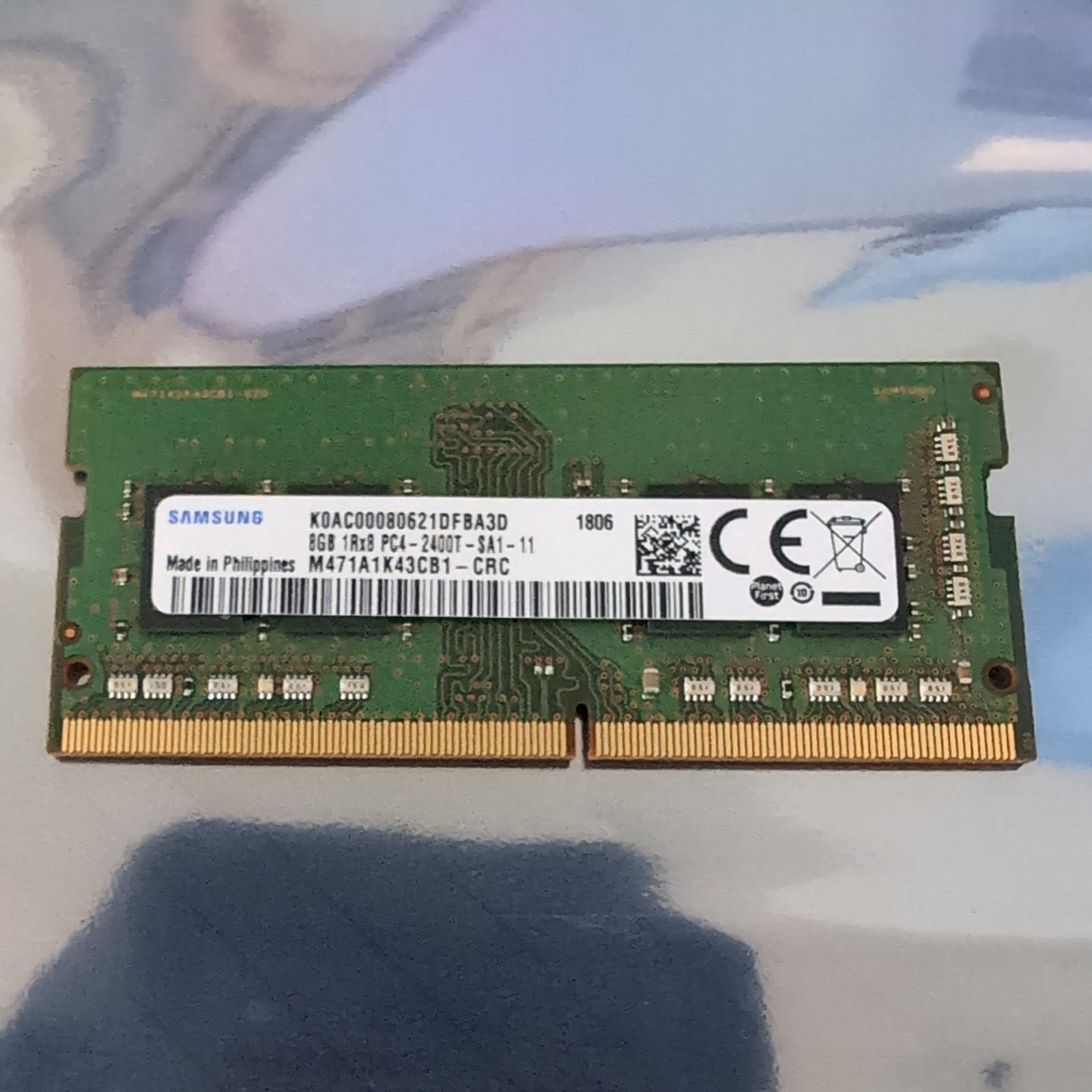 8gb 1rx8 pc4-2400t-sa1-11 SO-DIMM Samsung and SK Hynix