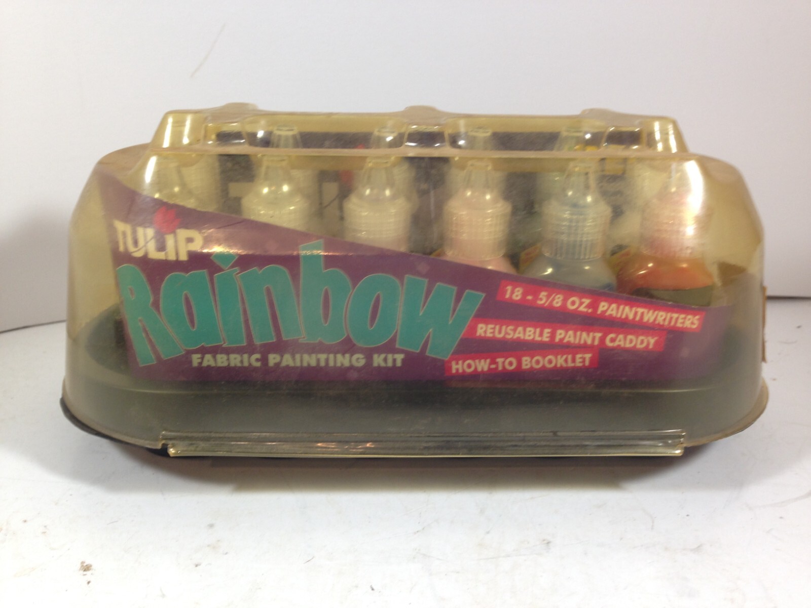 Tulip Rainbow Fabric Painting Kit 18 x 5/8 oz Bottles