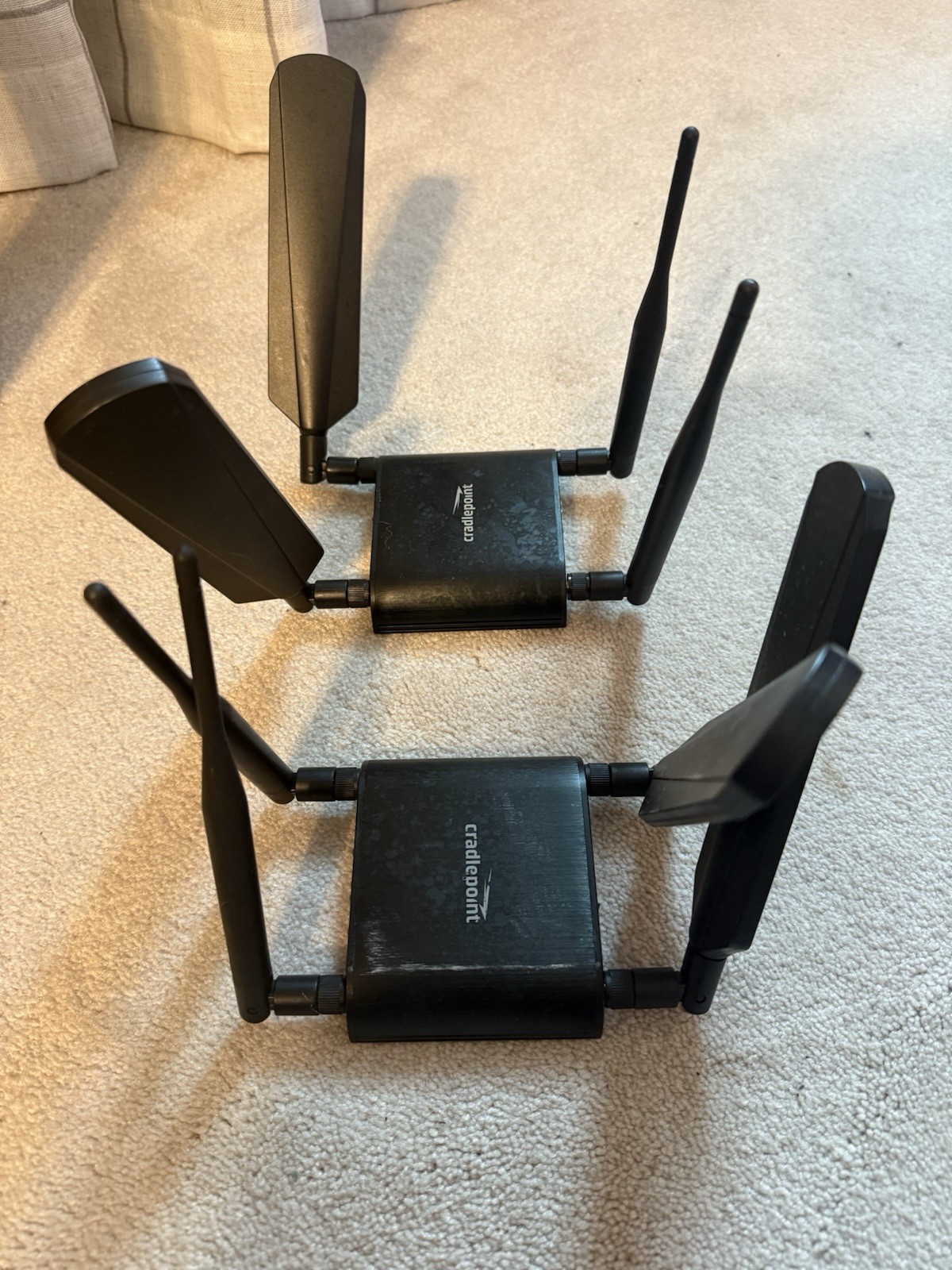 CradlePoint IBR600LPE Verizon, ATT, TMobile Wireless Router W/Antennae and PSU