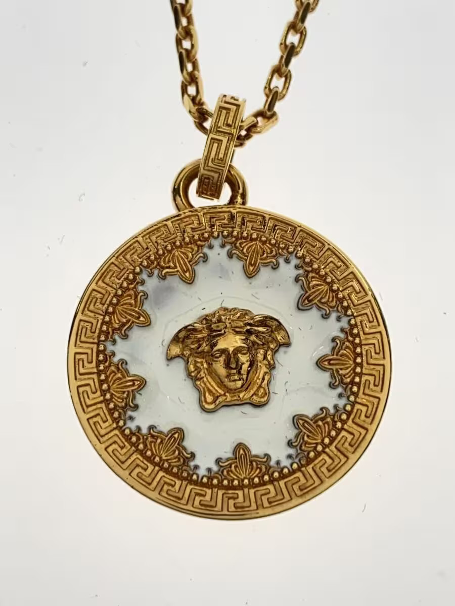 Versace Medusa Cutlery Necklace Gld Women'S M1l48