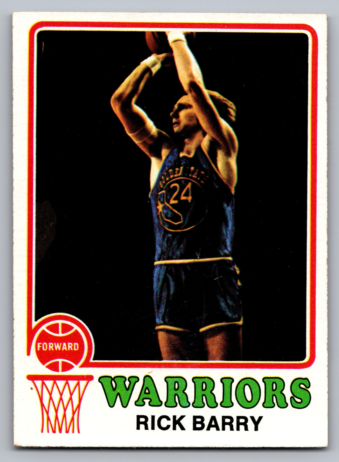 1973-74 TOPPS #90 RICK BARRY WARRIORS