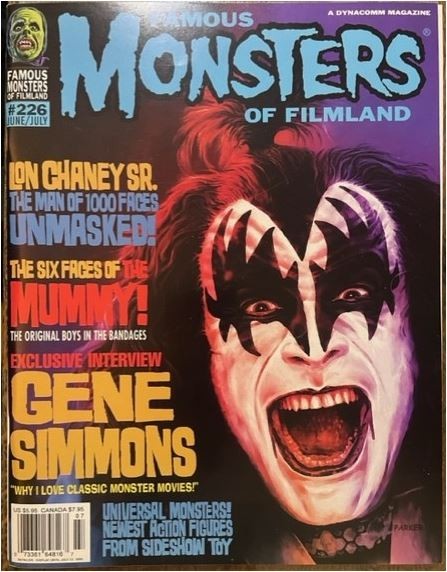 Famous Monsters of Filmland 226 Kiss Gene Simmons VF