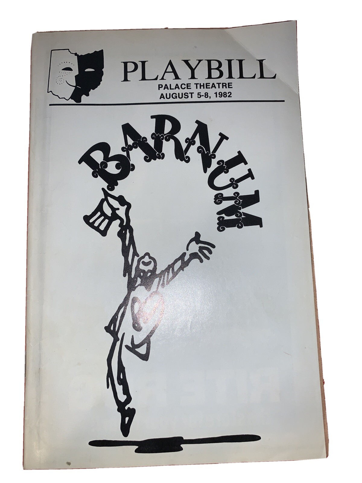 1982 Playbill Palace Theatre BARNUM