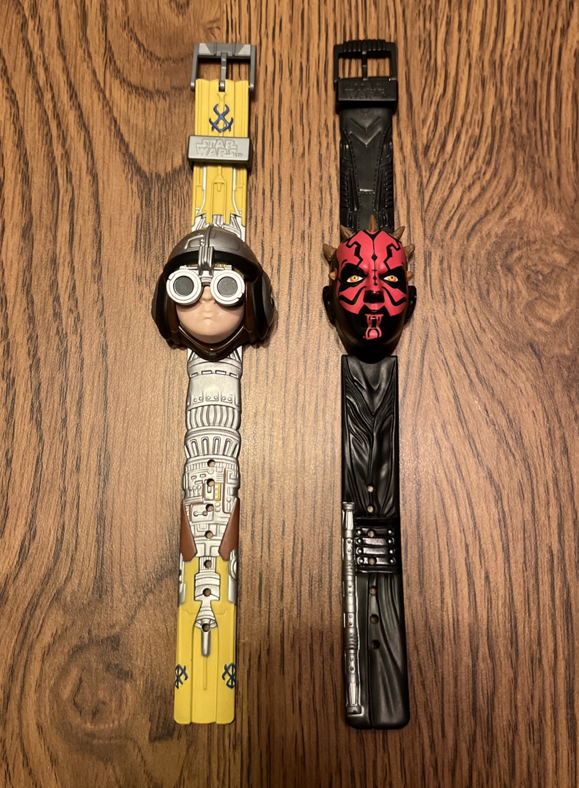 Star Wars Episode 1 Darth Maul Anakin Skywalker Watch Lot Burger King