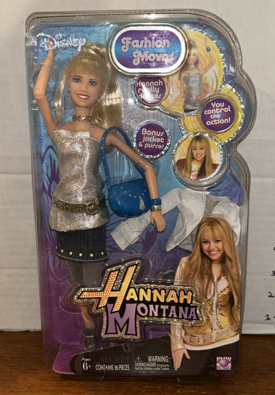 Disney 2008 Hannah Montana Doll -Fashion Moves- Hannah Really Dances Sealed