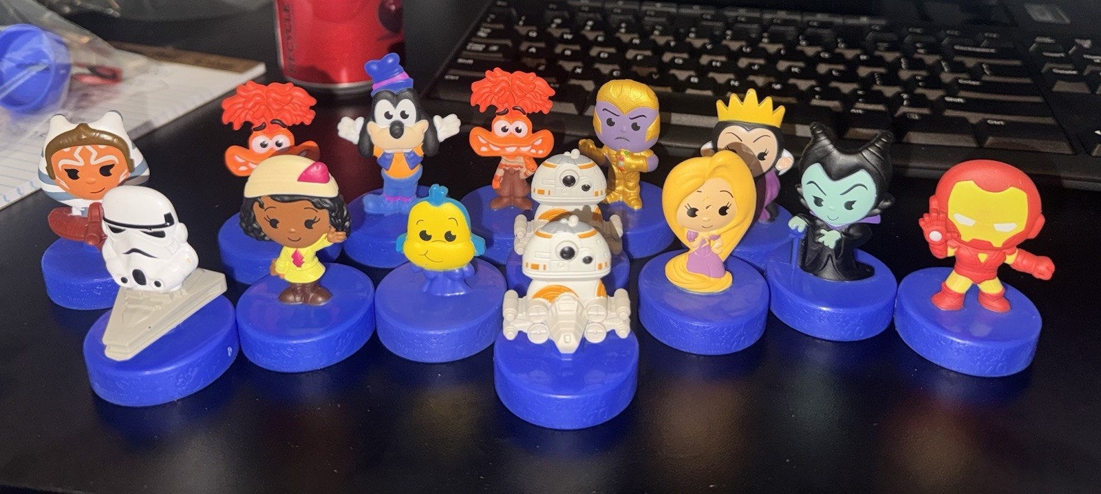 Disney 70th Anniversary McDonald's Happy Meal Toy Figures Assorted Character Lot