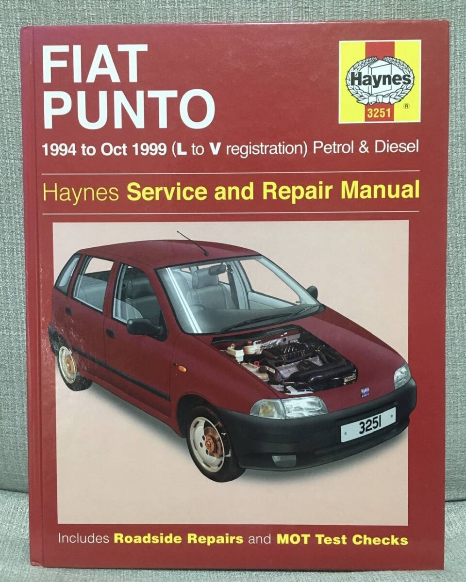 Fiat Punto Haynes service manual Haynes 3251 FIAT