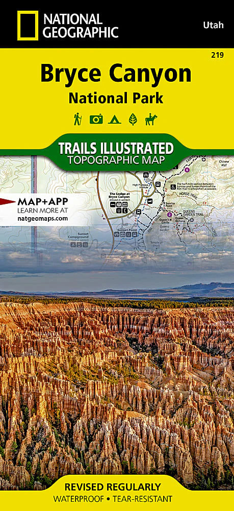 Bryce Canyon National Park: Map #219