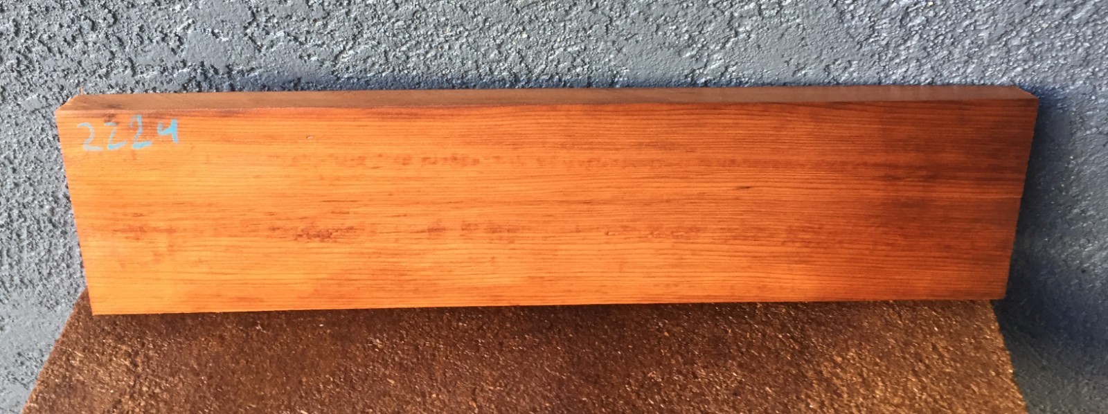 Honduran Mahogany Billet Crafts Woodworking    1 3/8" x 5 3/8" x 23"  #2224