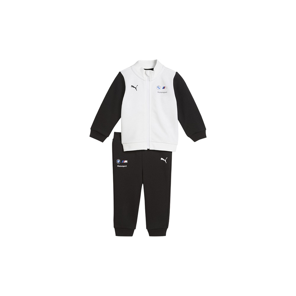 PUMA Bmw M Motorsport Essentials Joggers Toddler Boys Black, White Casual Athlet
