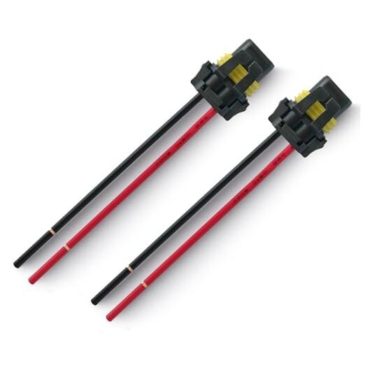 9005 9006 Pigtail Socket Wiring Harness Female Connector Adapter for 2