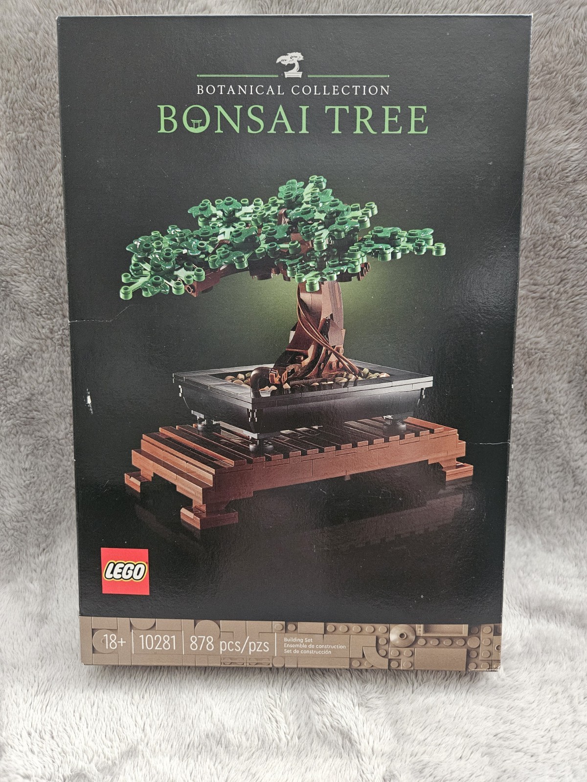 LEGO Bonsai Tree Botanical Collection Complete Set 10281, 878 Pieces, 18+ Box