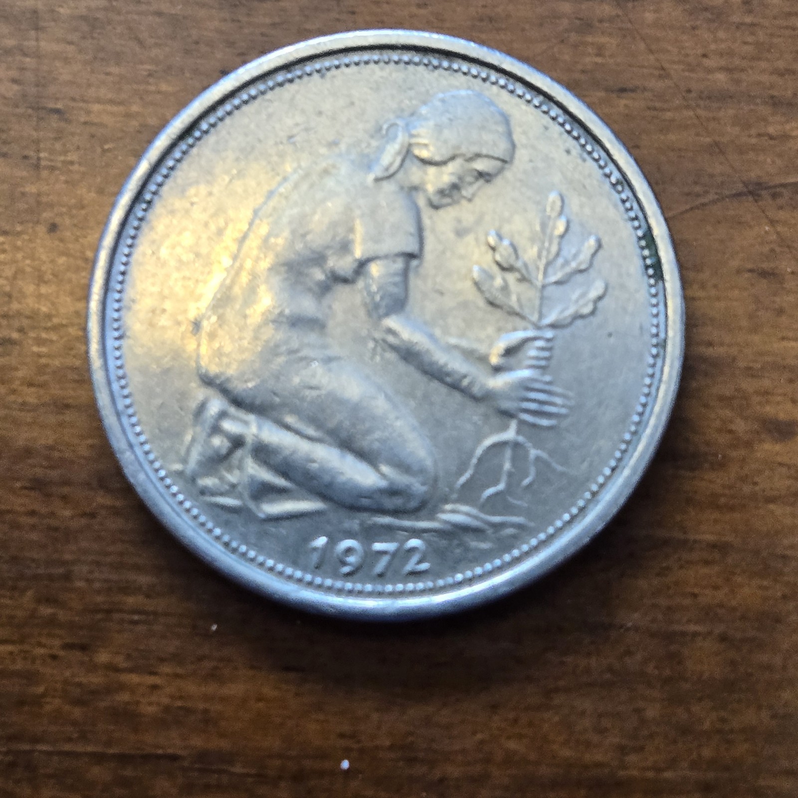 1972  Germany  50 PFENNIG  **COMBINED SHIPPING**