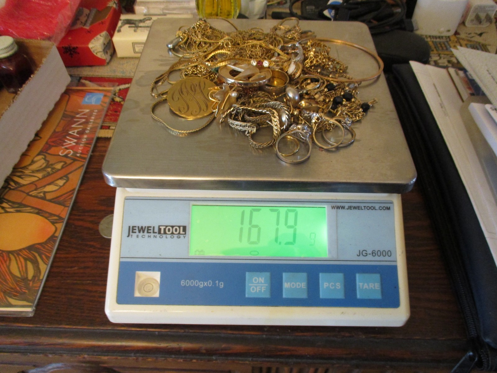 167 GRAMS GOLD FILLED 14K GF JEWELRY, SELL, WEAR, SCRAP RECOVERY LOT