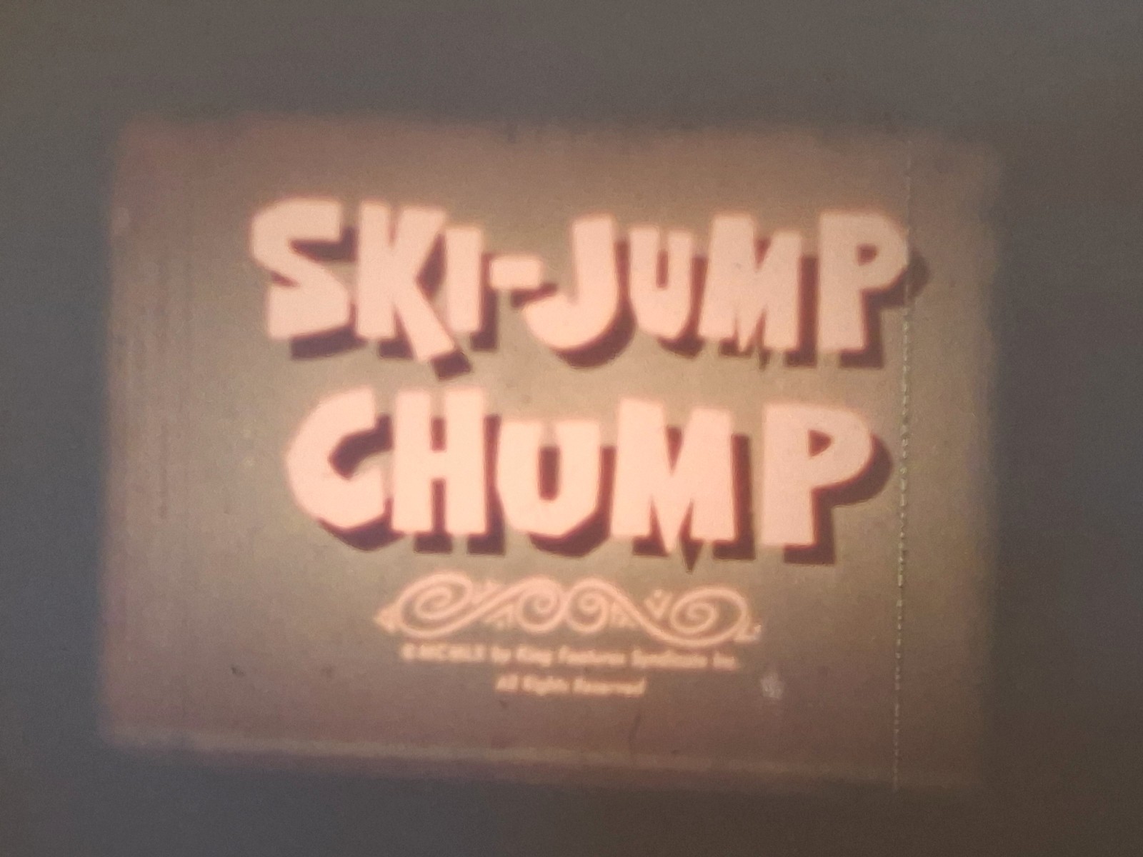 POPEYES SKI JUMP CHUMP 1960 SUPER 8 COLOUR SOUND 200FT CINE 8MM FILM
