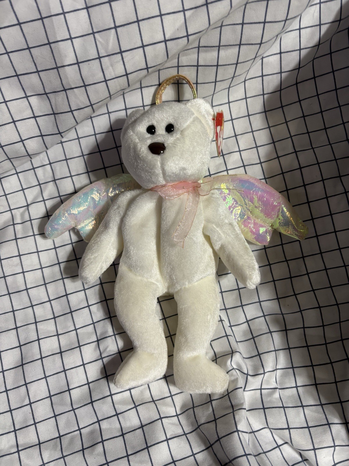 Ty Beanie Baby Halo Bear 1998 Retired Original, Ages 3+, 3-4 & 8-11 Years