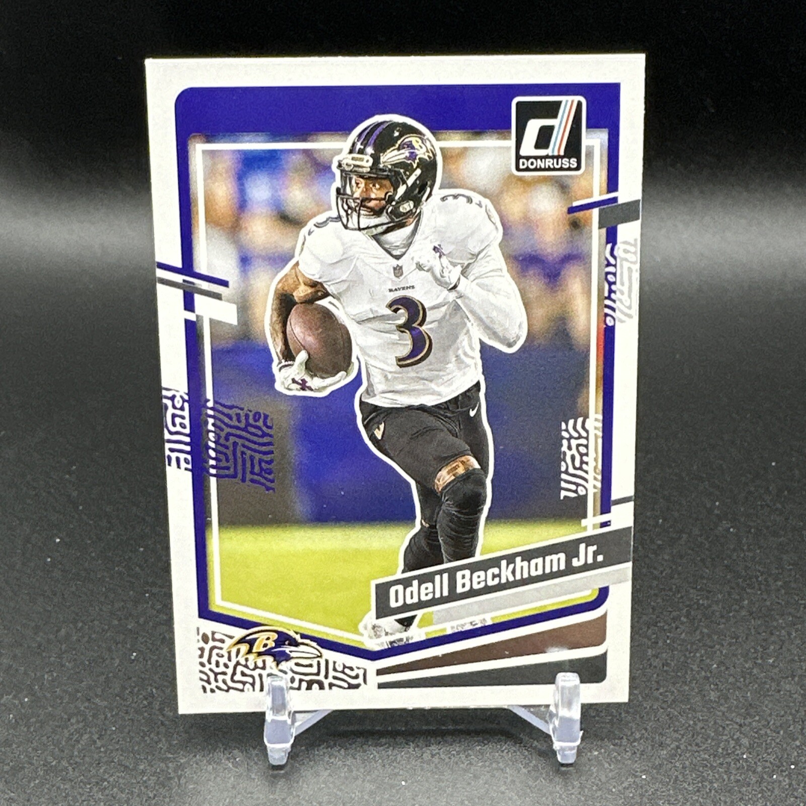 Odell Beckham Jr. 2023 Panini Donruss Football Base Card #25 Baltimore Ravens