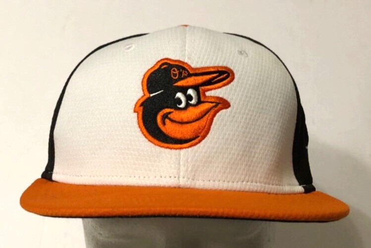 Baltimore Orioles MLB OC Sports White Black Orange Hat Cap One Size New