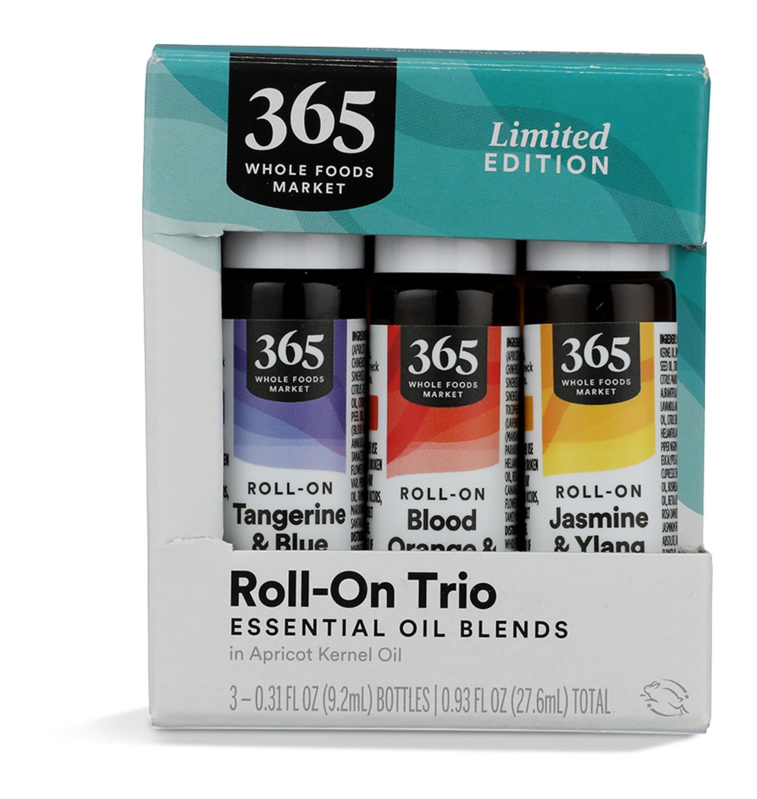 365 by Whole Foods Market Essential Oil Roll On Trio, 3 CT