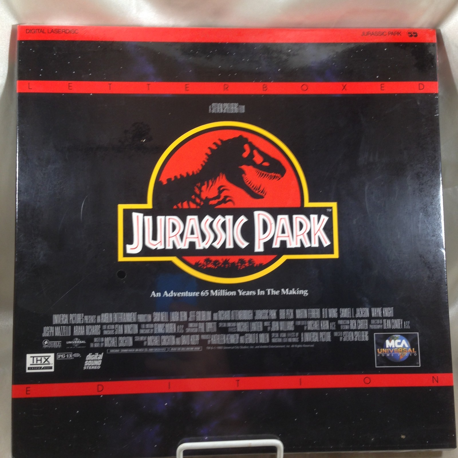 Laserdisc Video Jurassic Park Letterbox Edition