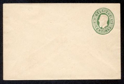 BELGIUM #2 ROUNDED FLAP ENV MINT
