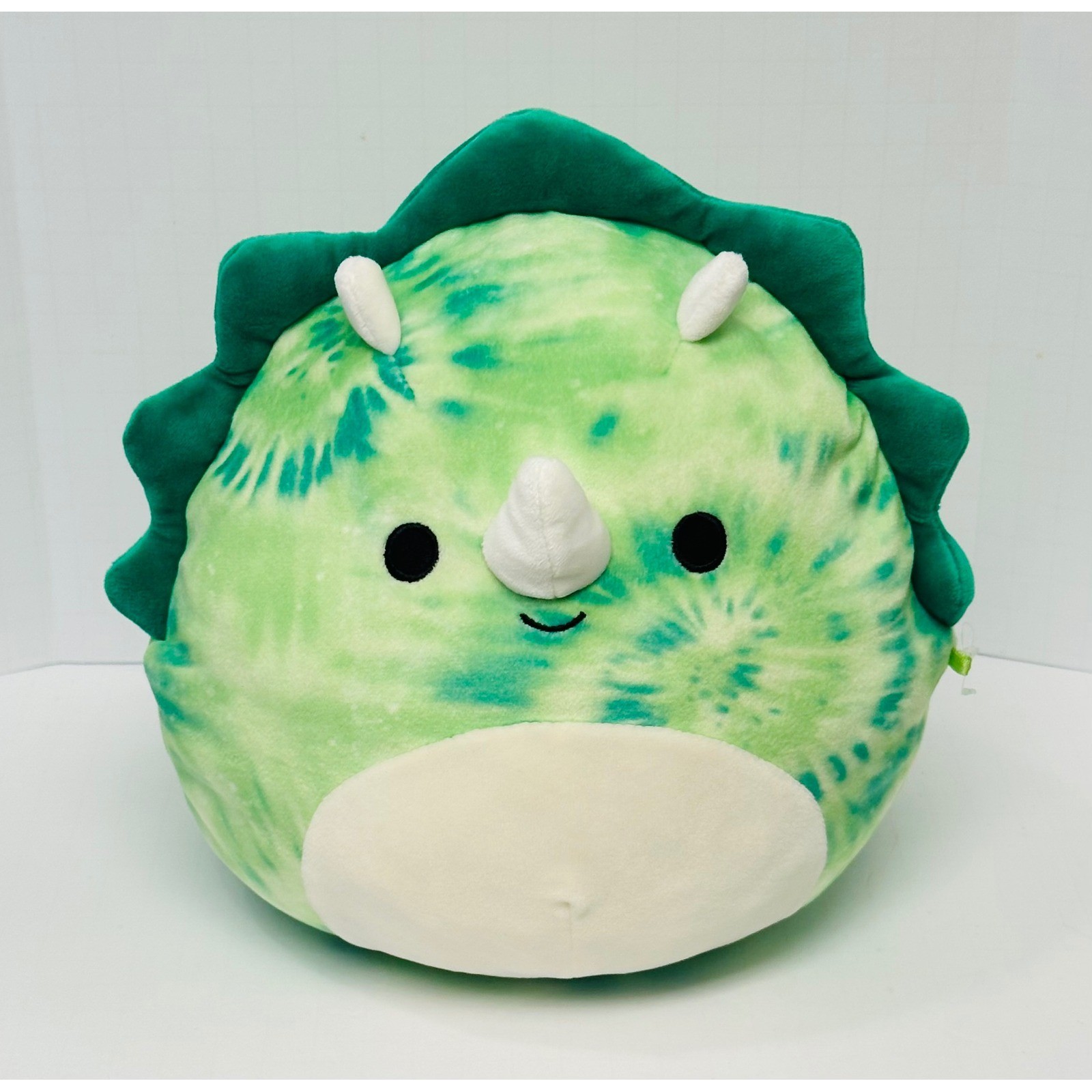 Squishmallows Rocio Triceratops Dinosaur 8" Green Tie Dye Stuffed Plush Toy 2021