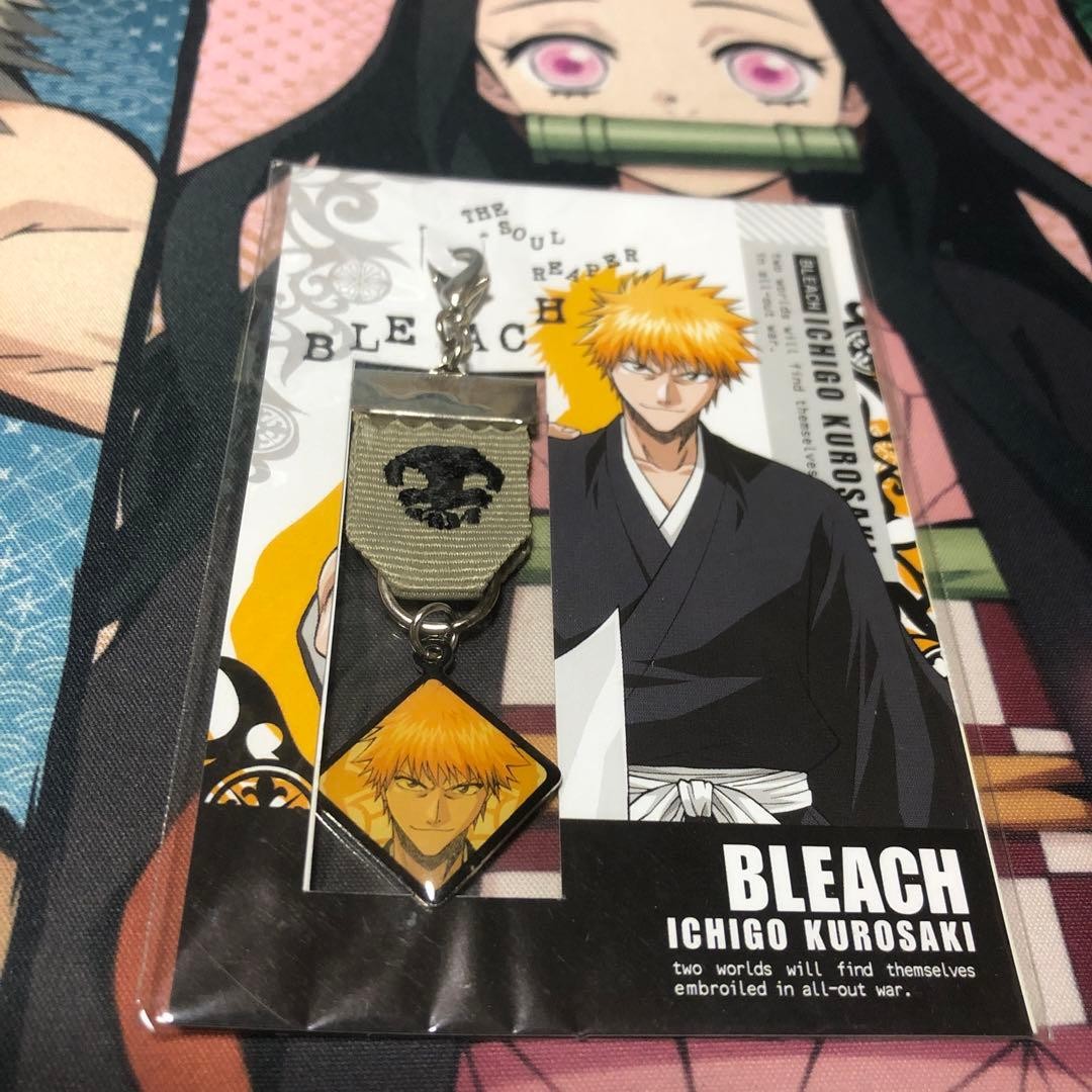 Rare BLEACH zipper accessory Ichigo