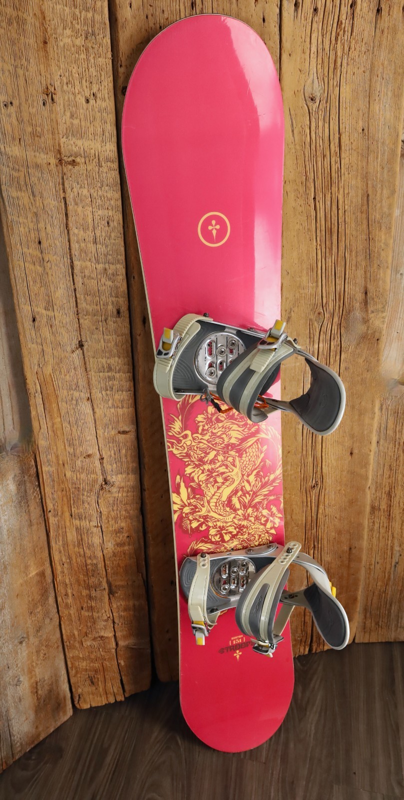 Burton Troop 151 Women's Snowboard w Ride LS Bindings Size Large