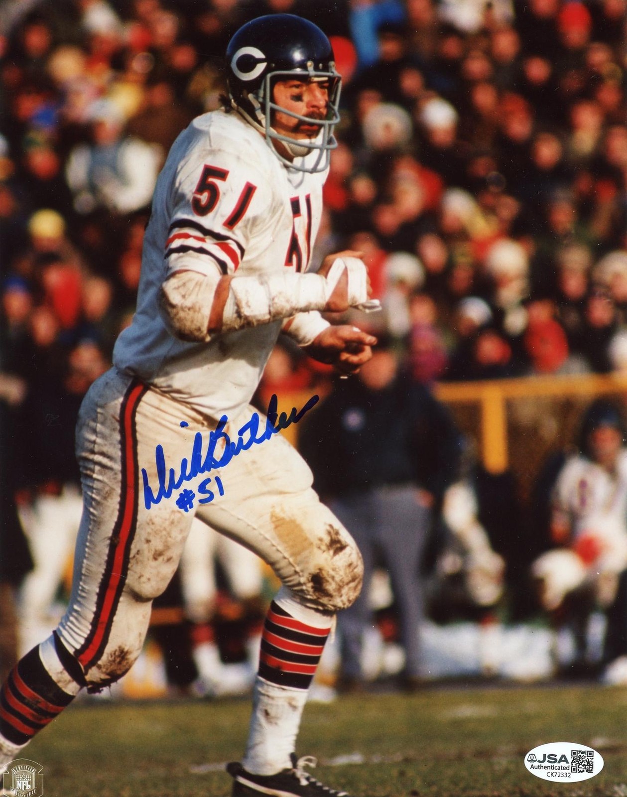 Dick Butkus Autographed 8x10 Photo JSA CK72332