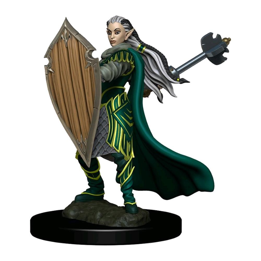 Dungeons & Dragons - Premium Elf Paladin Female Miniature - WizKids