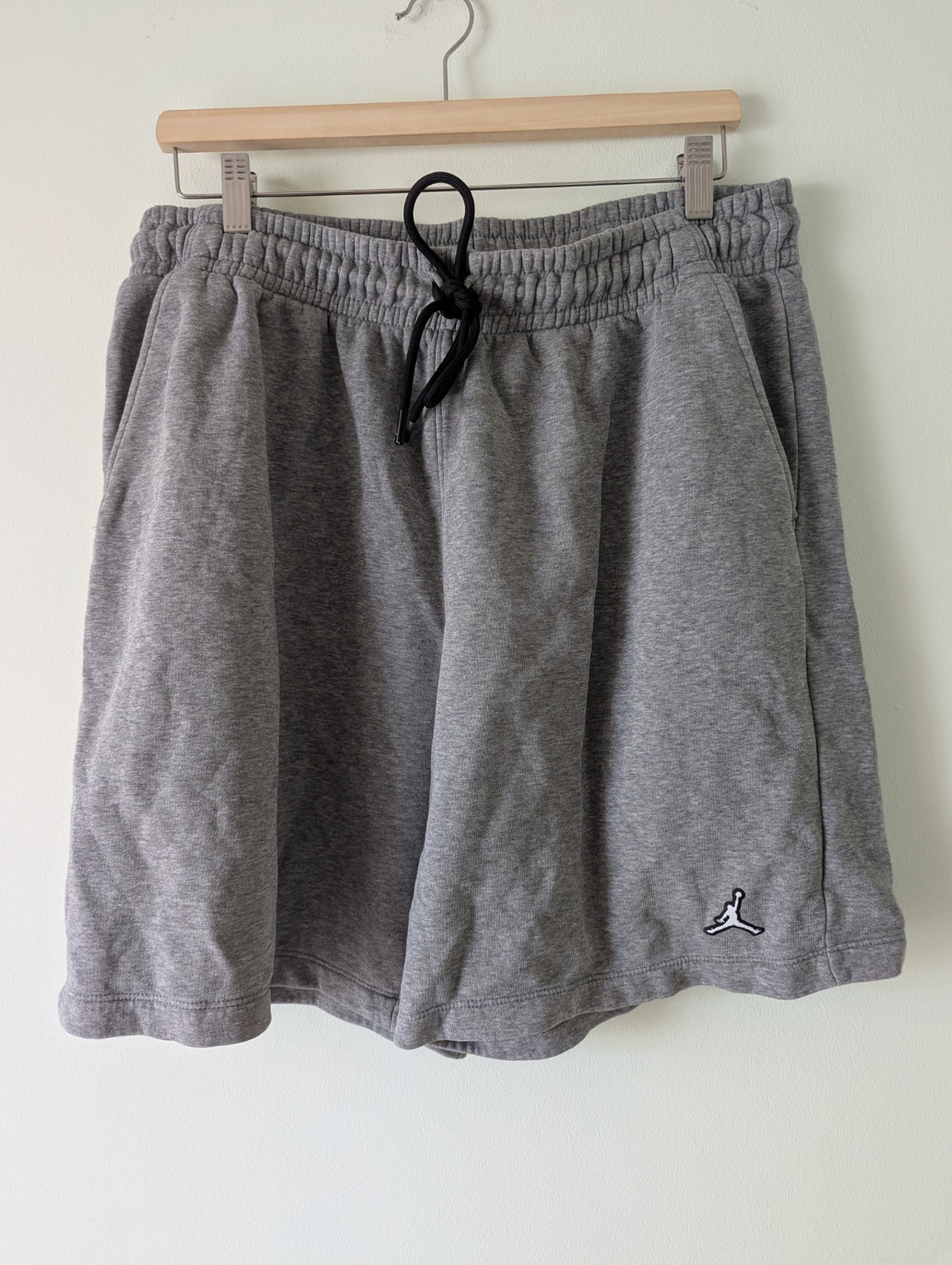 Men’s JORDAN BRAND NIKE Air Jordan Shorts Sweats Size XL Grey