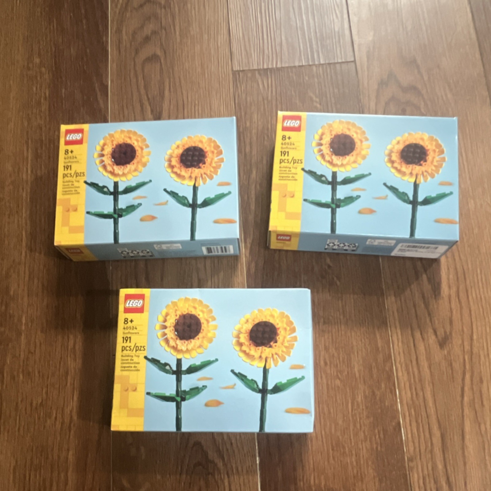 LEGO Sunflowers 40524 Complete Set 191 Pieces 8+ Box 2022 Plastic Arts & Crafts
