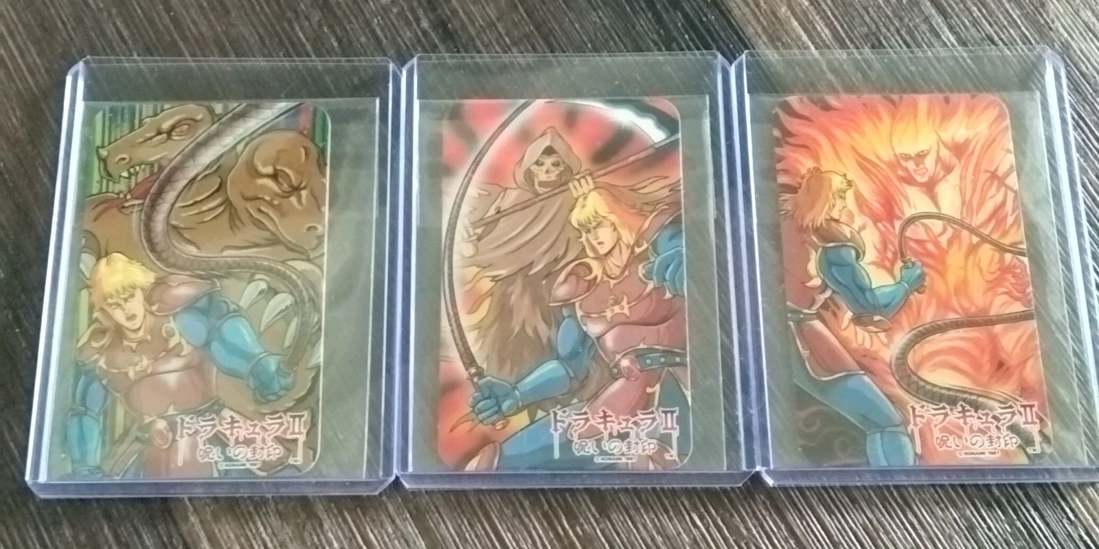 DRACULA II NOROI NO FUUIN Castlevania 2 Famicom Disk - COLLECTOR CARDS - Read!