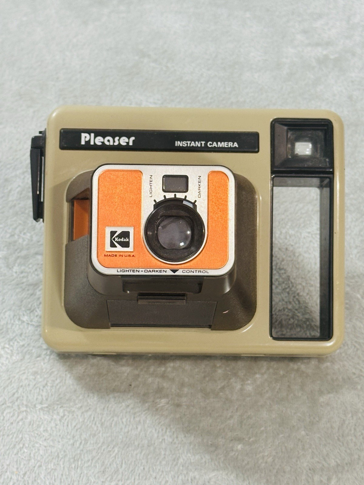 Vintage Kodak Pleaser Instant Hand Held Retro Camera 1977 - 1982 Not Tested