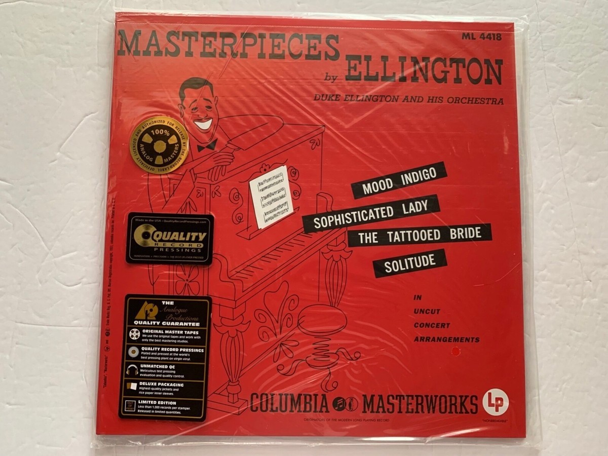 Duke Ellington : Masterpieces By Ellington 2 LP, 180 Grammes Vinyle, 45 RPM