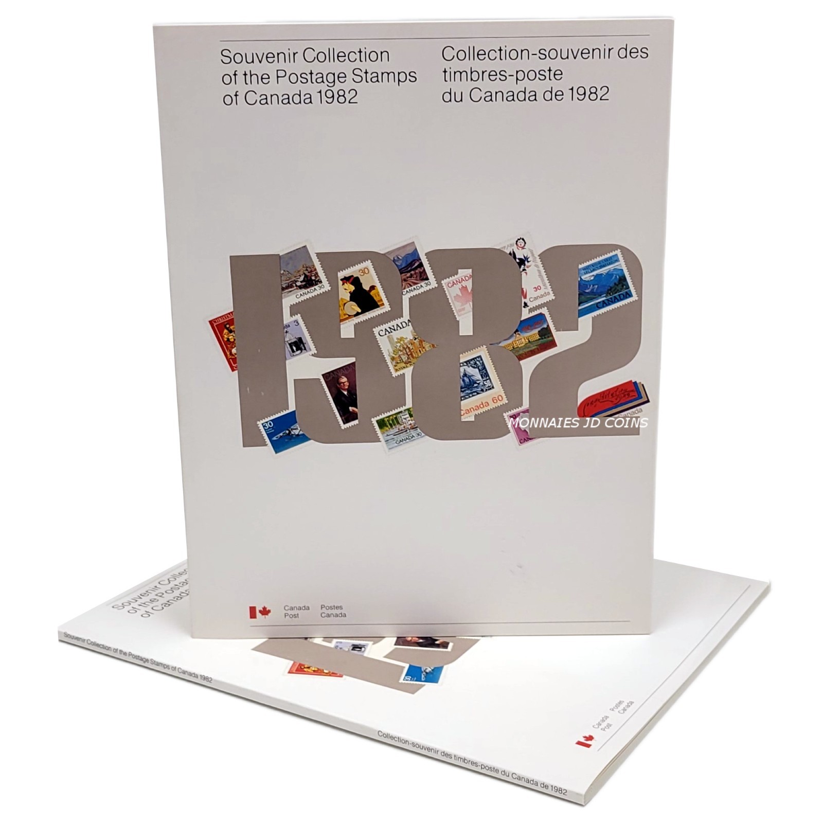1982 Canada Stamp Collection SOUVENIR COLLECTION OF THE POSTAGE STAMPS OF CANADA