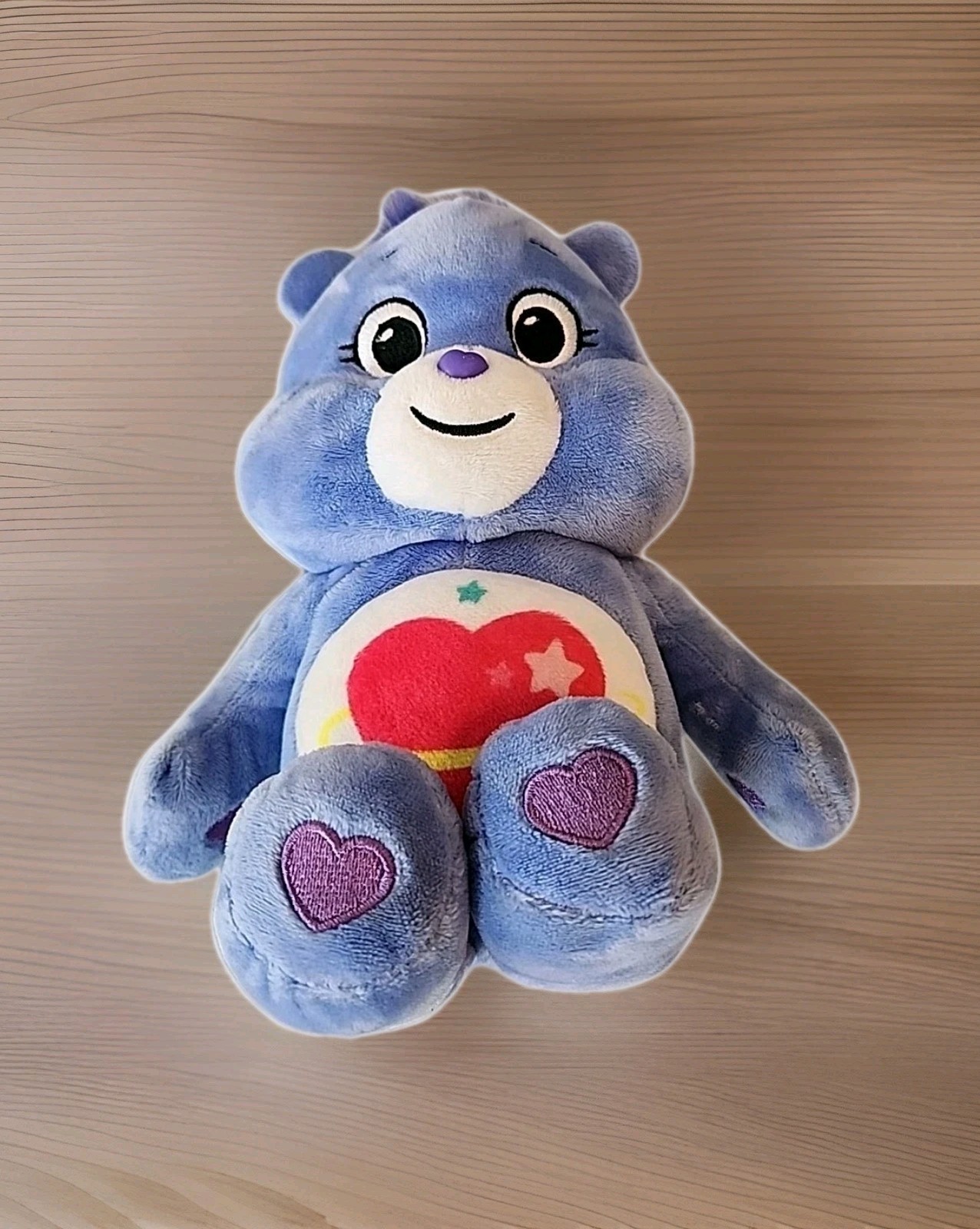Daydream Periwinkle Bear Care Bears  Plush 10" Stuffed Toy Sweet Soft Hearts 