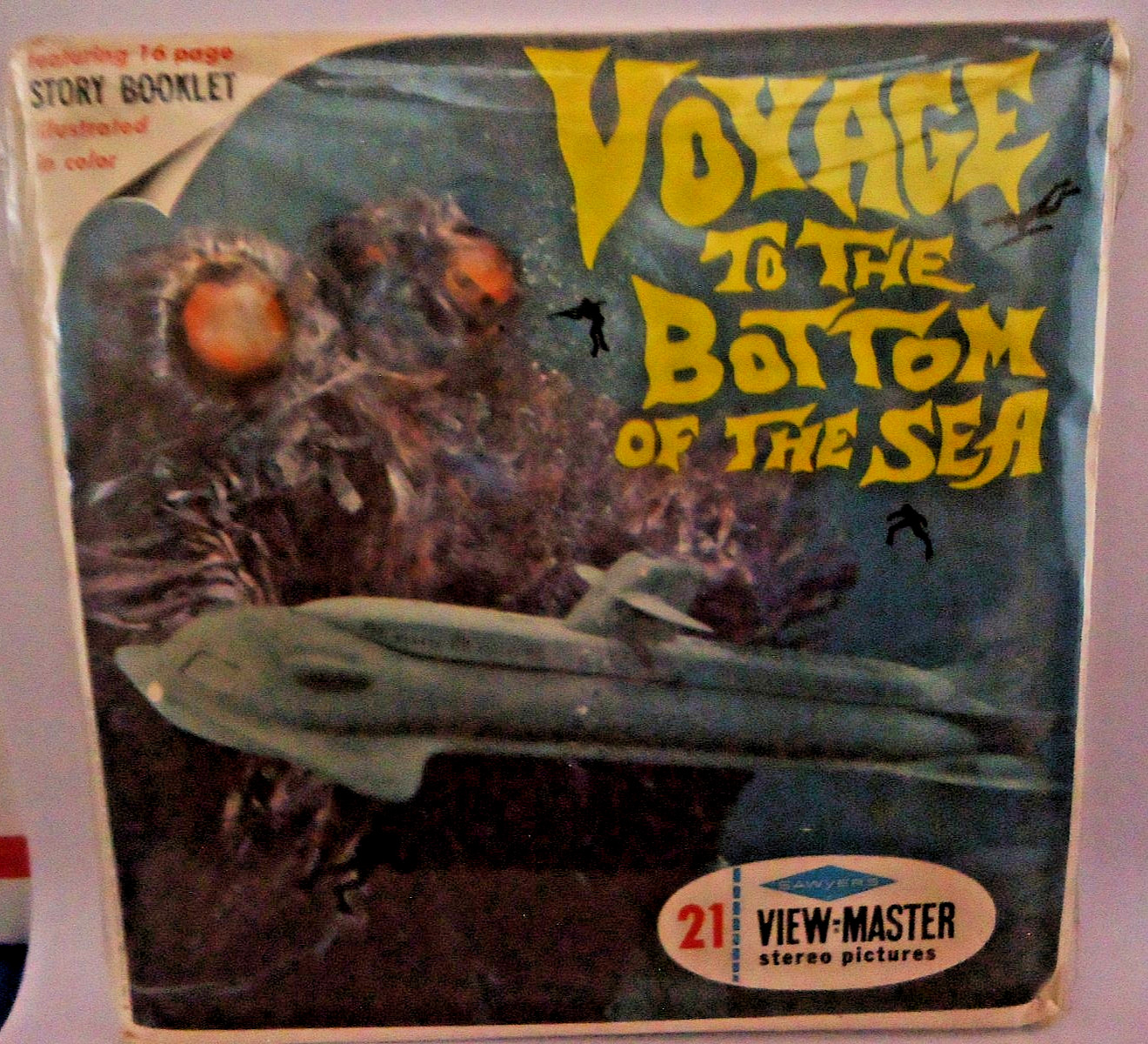 VOYAGE TO THE BOTTOM OF THE SEA 1966  TV SHOW VIEW MASTER PACKET SEALED NEW RARE