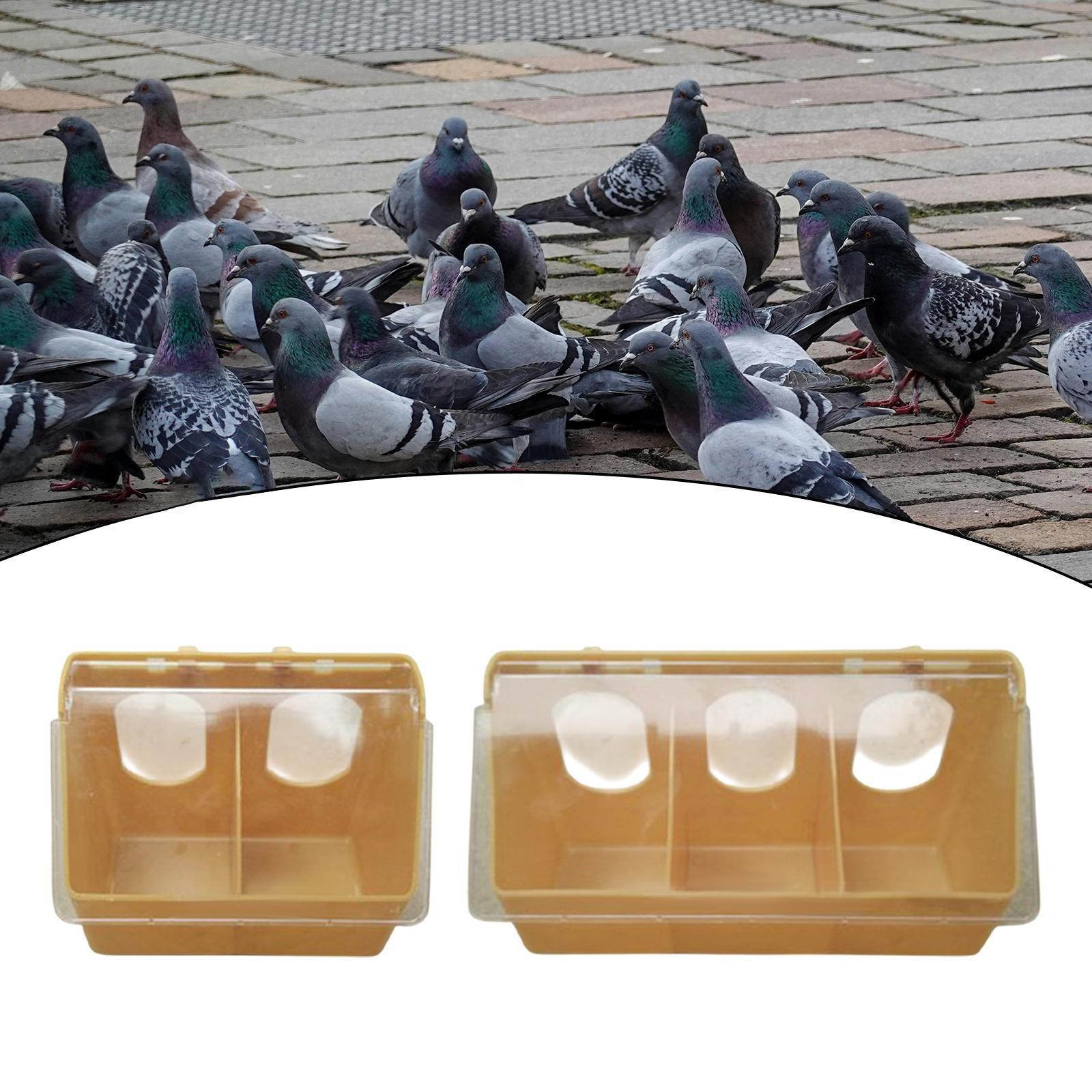 Pigeon Bird Feeder Pigeon Feeder Leakproof Garden Feeding Station Parrot Feeder