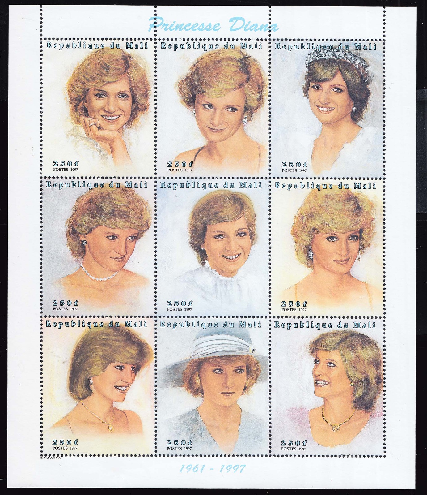 Mali Scott 911 Mint never hinged.