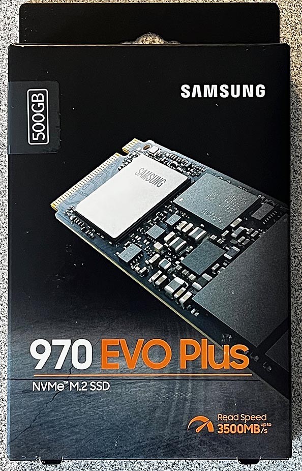 Samsung 970 EVO Plus 500GB NVMe M.2 SSD (MZ-V7S500) NEW IN BOX