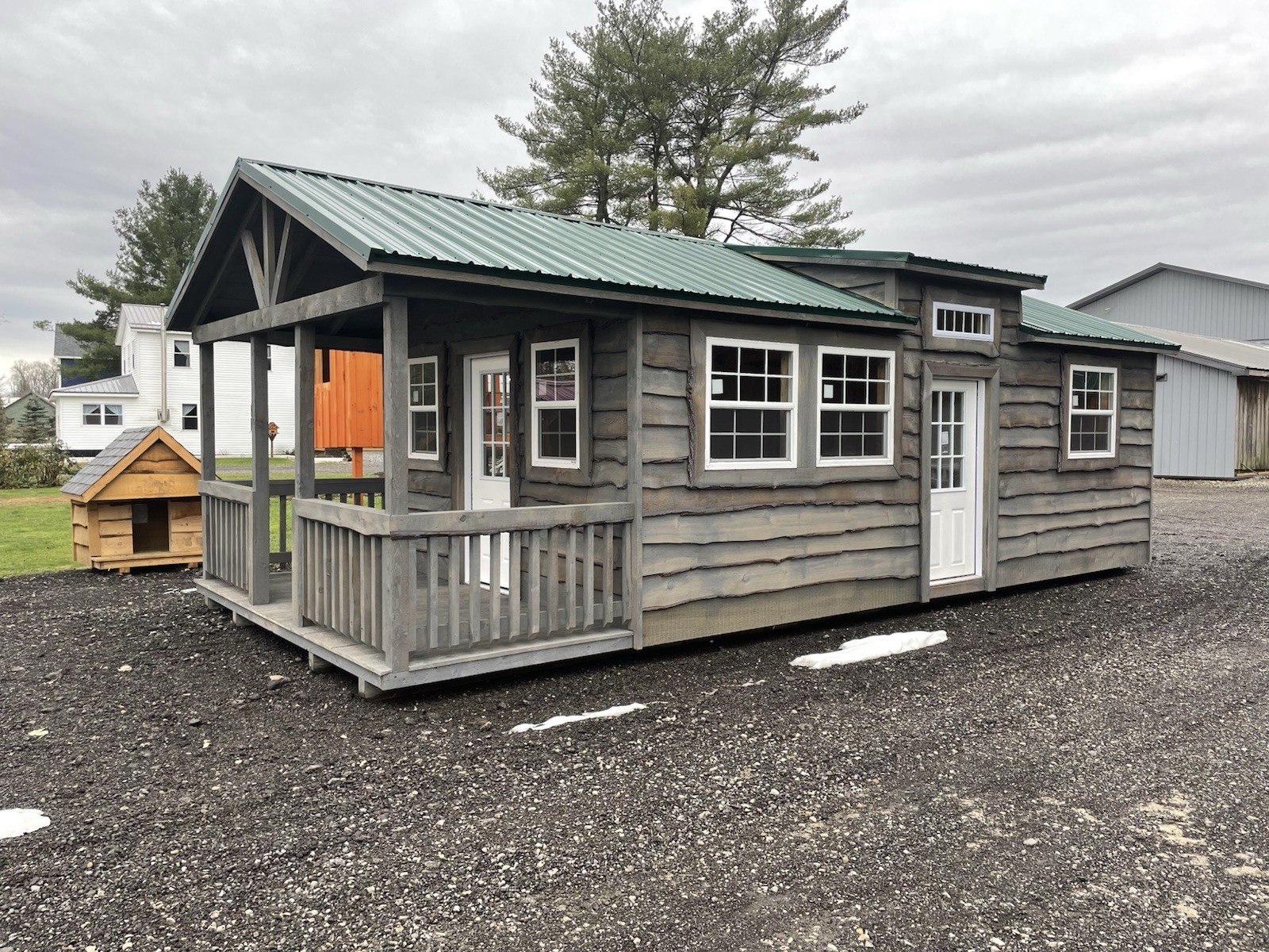 12x30 Hunters Cabin Shell Fully Built - Free Shipping To Selected States