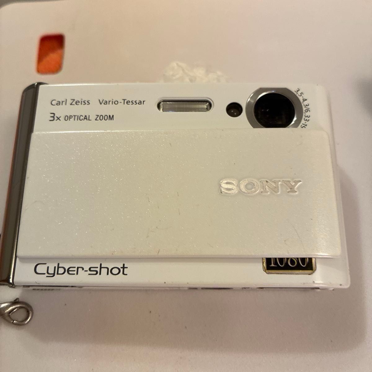 SONY Cyber-shot DSC-T70 digital camera white, excellent condition from Japan