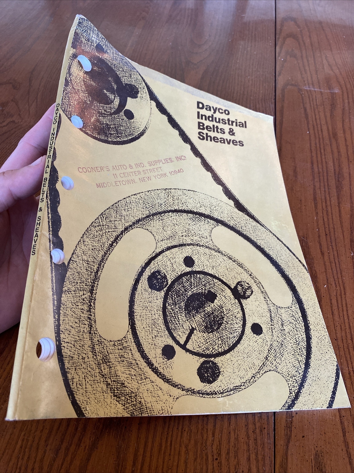 1981 DAYCO INDUSTRIAL BELTS & SHEAVES BELTING CATALOG BROCHURE DAYTON OH OHIO