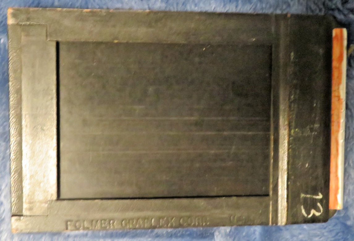 Authentic Folmer Graflex Graphic SLOTTED 2 1/4 x 3 1/4 2x3 Wooden Film Holder