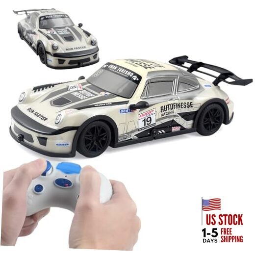 Remote Control Car Toys, RC Cars Toys for Kids Ages 3-12, LED Lights Up QX066